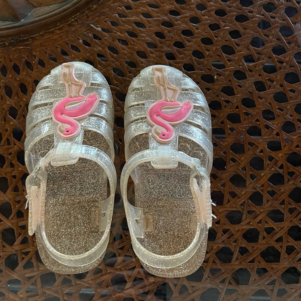 Osh Kosh B’Gosh Flamingo Toddler Girls Marie Jelly Sandal Size 7